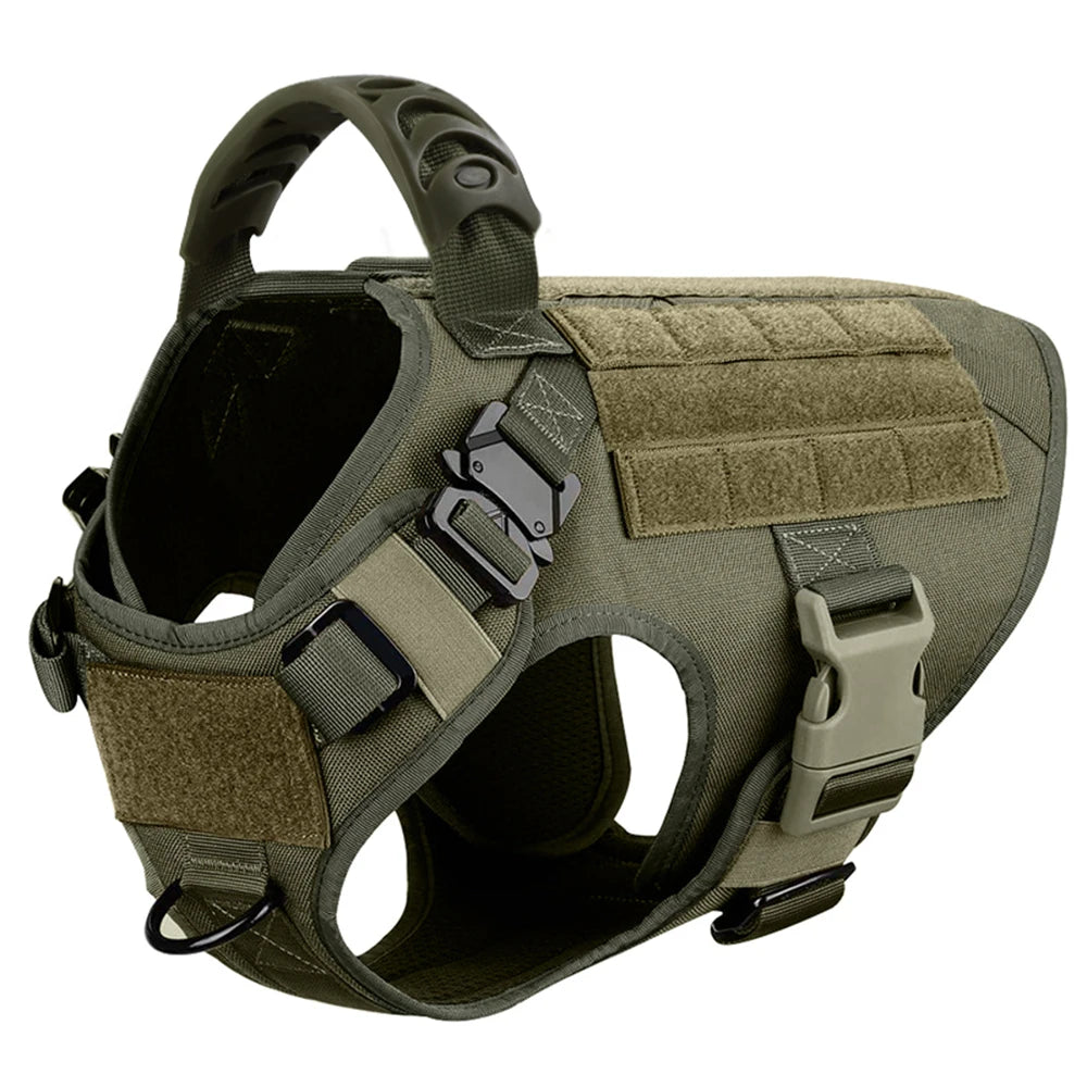 Large Dog Harness, Collar And Leash Set for Training, Walking and Carrying Gear. For Medium to Large Dogs