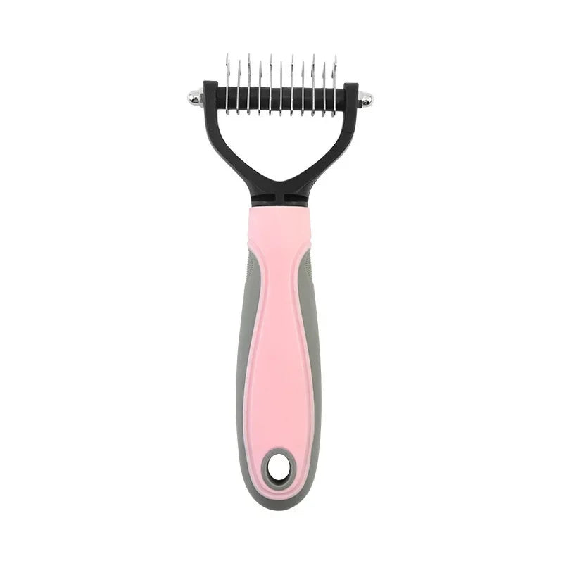 Double Sided Pet Grooming Brush For Dogs And Cats Pro