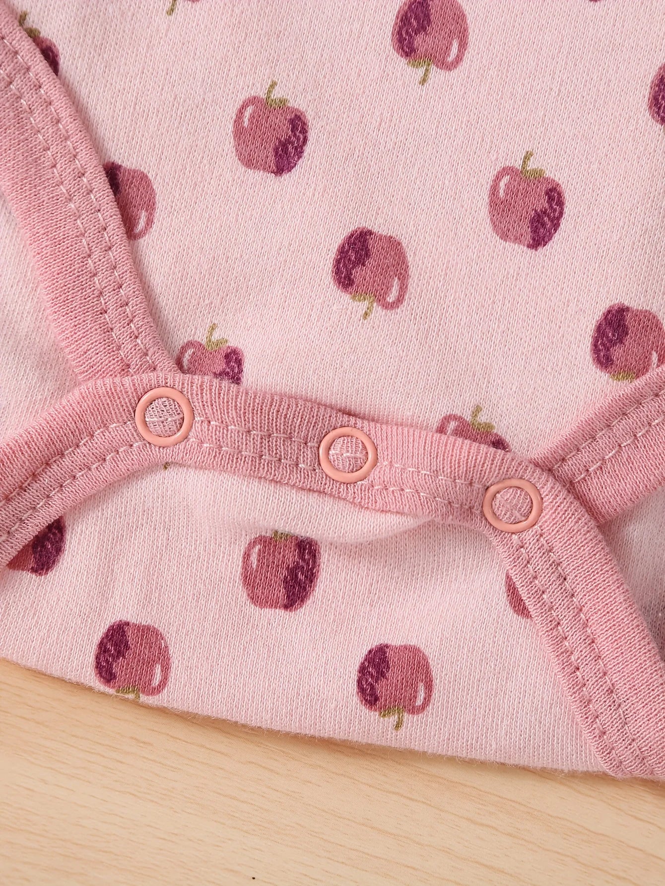 4pc Set Of Baby Girl Short Sleeved Cotton Onezies, Perfect for keeping cool in Summer or layering under shirts and pants for cooler weather.