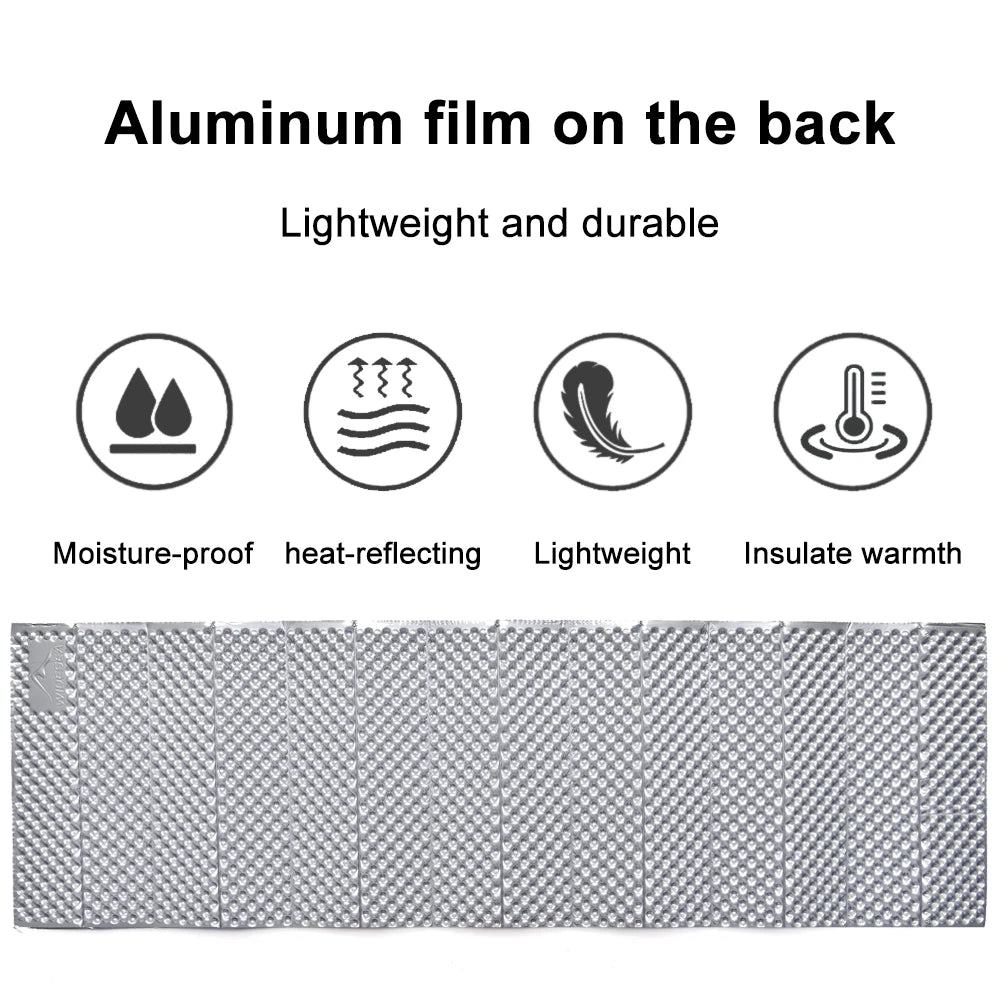 Camping Mat, Portable Sleeping Pad, Picnic, Travel Trekking, Waterproof Moisture proof for comfortable sleep when camping