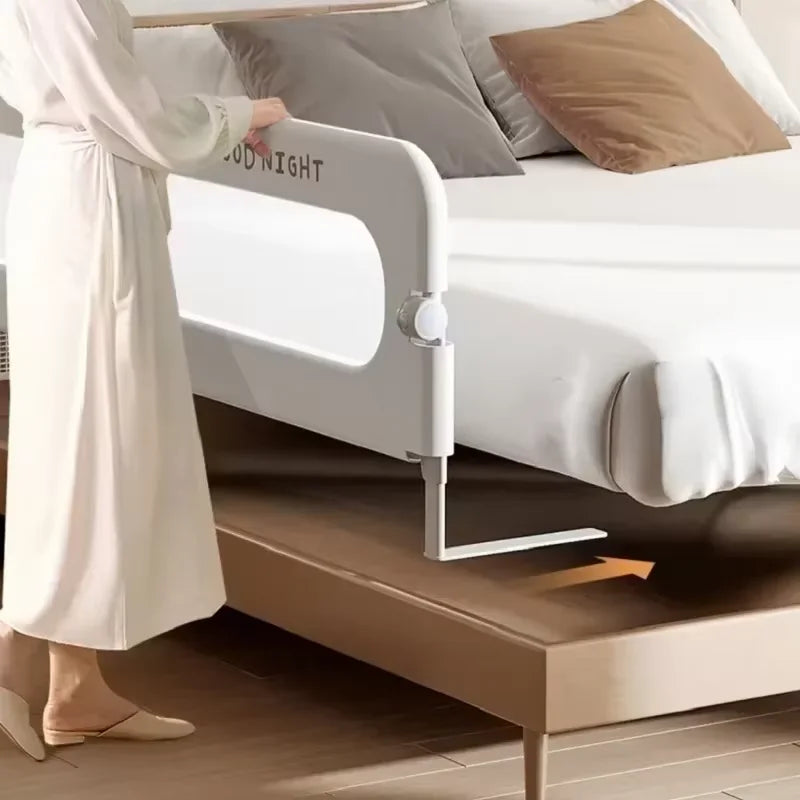 Adjustable, Portable Bed Rail for Toddlers, Padded for Safe Sleeping