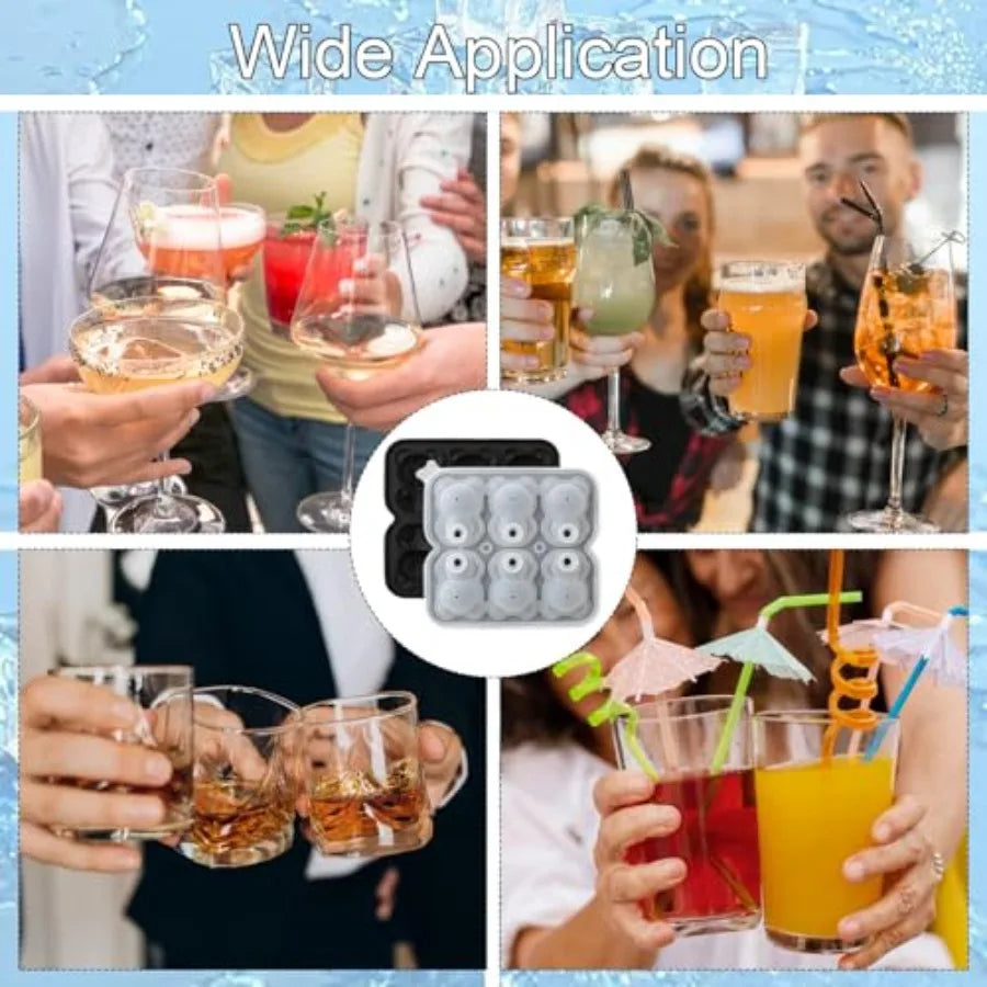 3D Bear Ice Cube Mold, Large Ice Cube Tray with Lid for Teddy Bear Snacks for Kinders or Ice Cube Trays for Parties