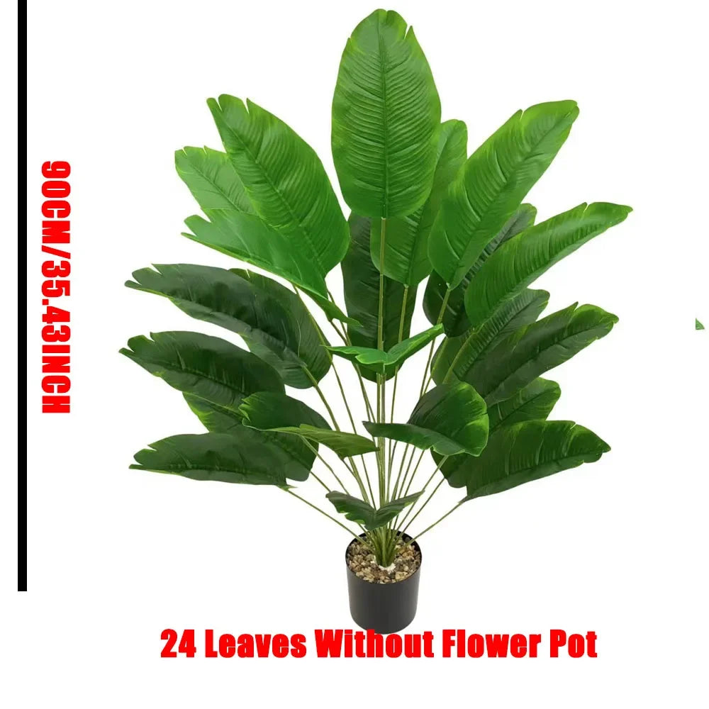 1pc 18 Leaves Artificial Tropical Banana Plant,  for adding a bit of Nature to Home and Patios.