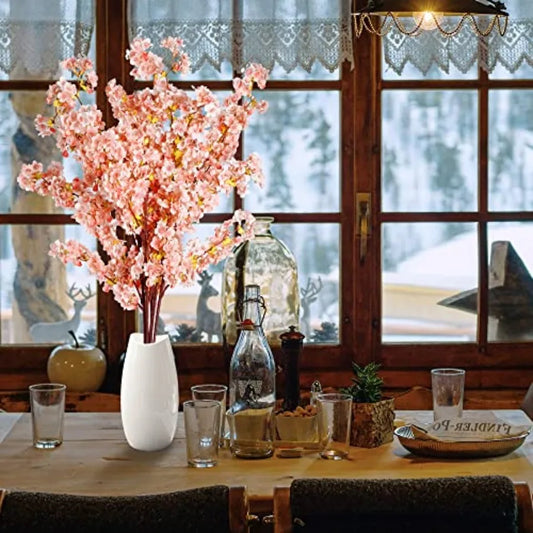 Cherry Blossom Artificial Flowers for Weddings and Home Decor