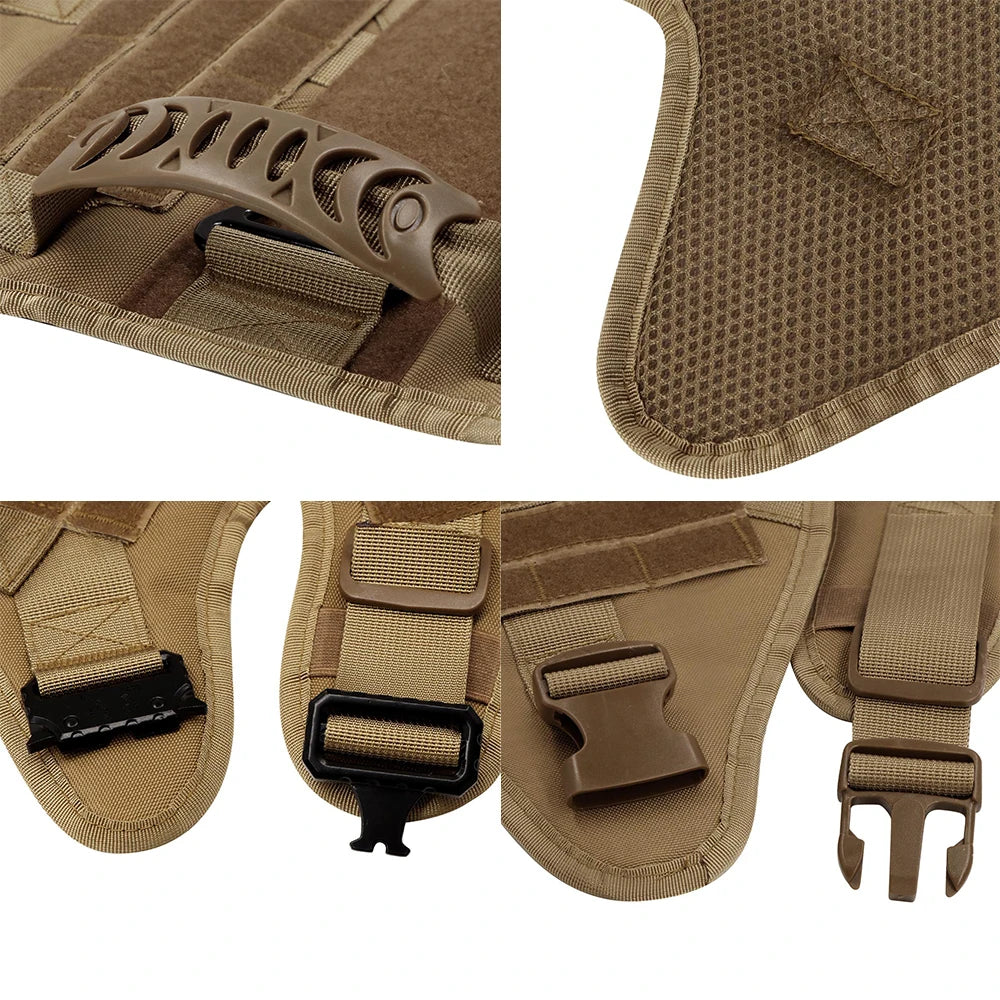 Large Dog Harness, Collar And Leash Set for Training, Walking and Carrying Gear. For Medium to Large Dogs