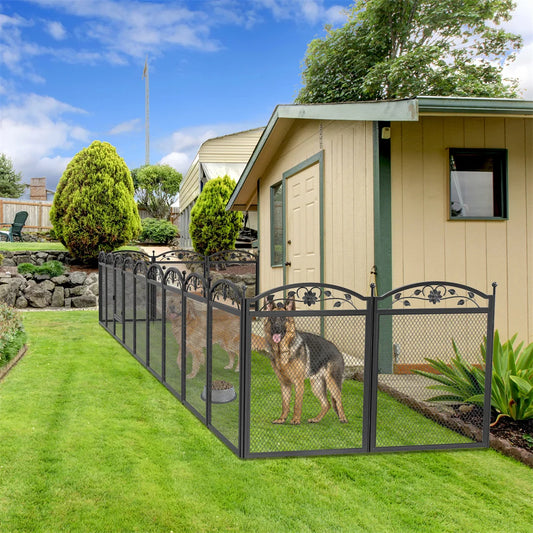 8 Panel Heavy Duty Dog Fence or Playpen for Pets