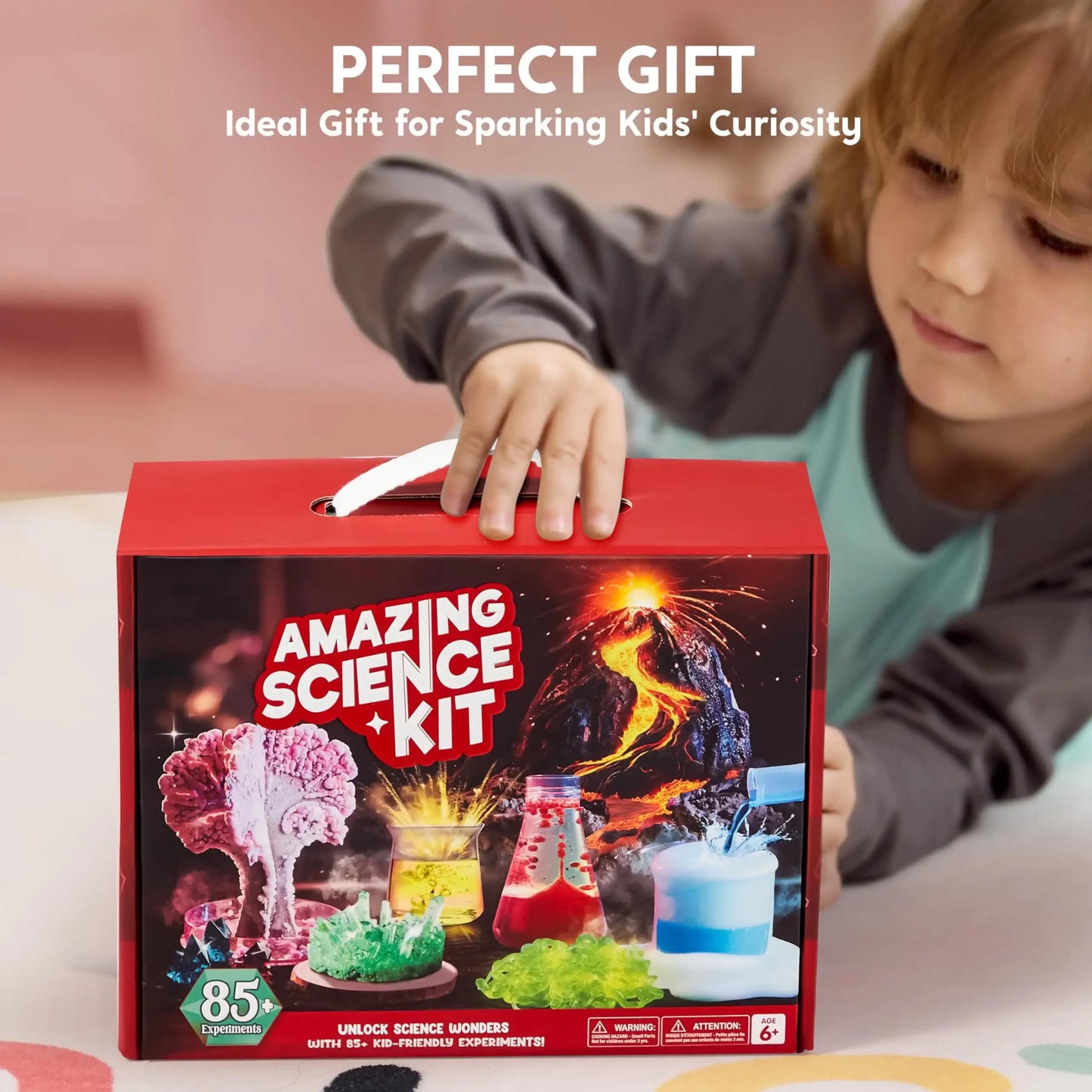 Science Kits for Kids 85+ STEM Educational Experiments for Science Minded Students. Great Birthday or Holiday Gift for Boys and Girls Ages 
6-12.