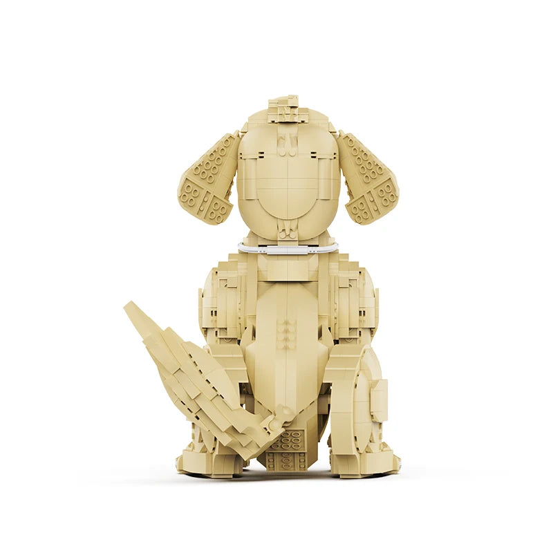 Authentic Golden Retriever Building Blocks 1754pcs Collectible Toy Set