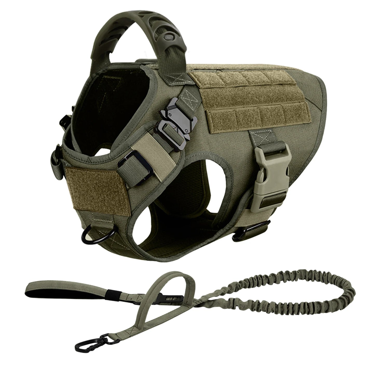 Large Dog Harness, Collar And Leash Set for Training, Walking and Carrying Gear. For Medium to Large Dogs