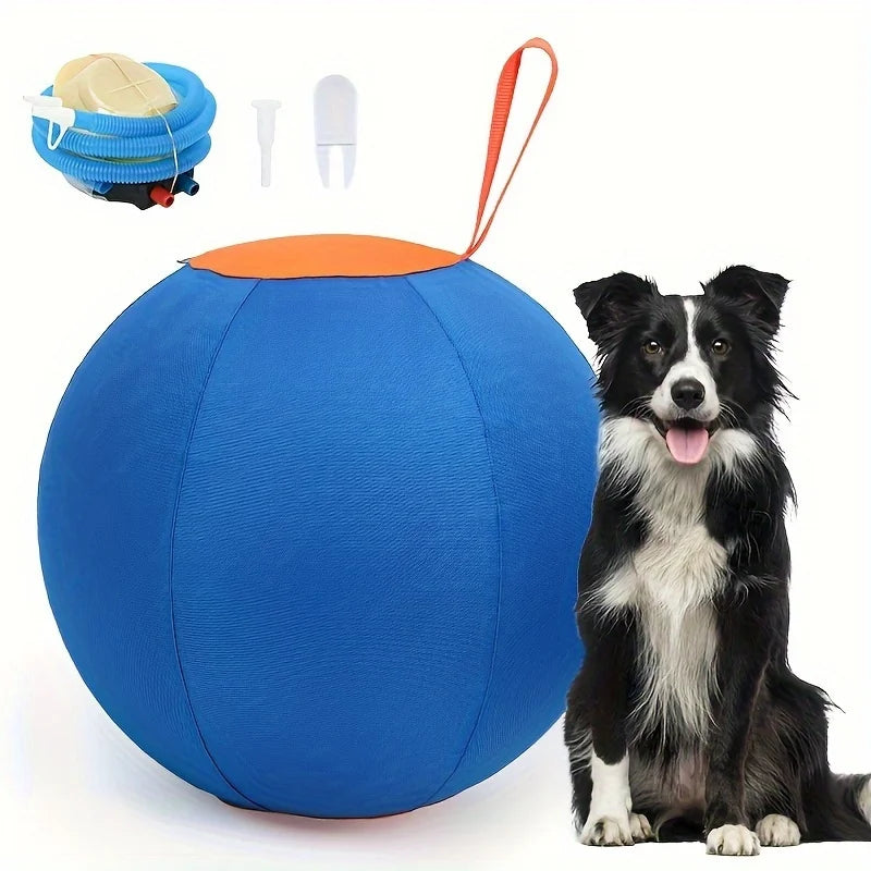 Inflatable Big Ball Dog Toy For Boredom Relief And Fetch
