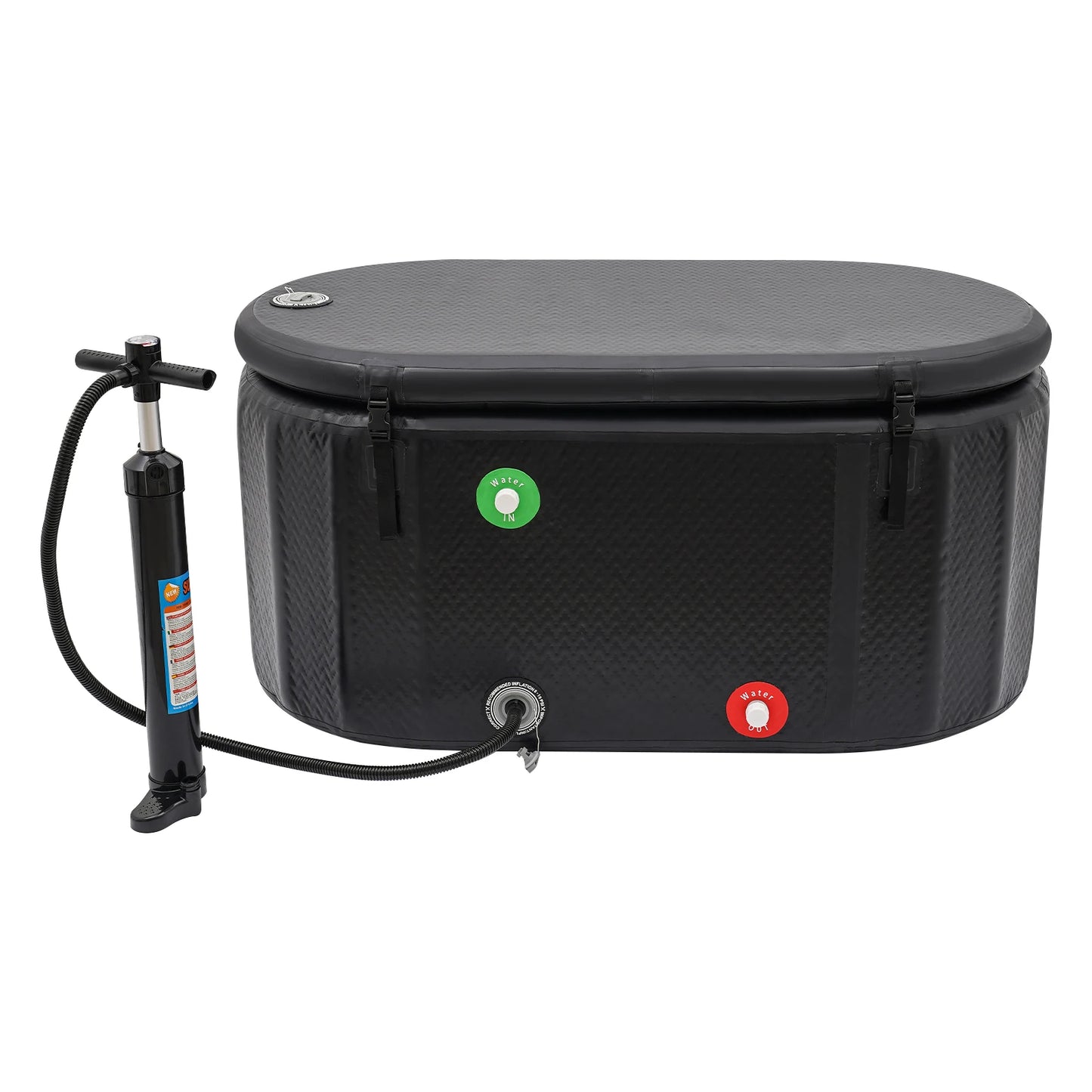 Inflatable Ice Bath Tub For Active Parents and Athletes With Pump, Large Capacity, to relax muscles after workouts