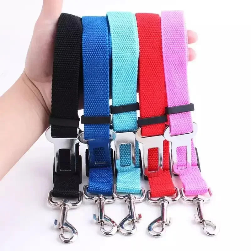 Dog Car Seat Belt Travel Safety Harness For Pets Vehicles