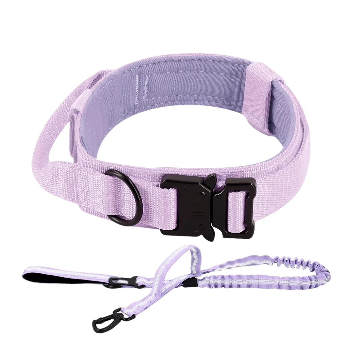 Nylon Dog Training Collar And Leash Set Adjustable For Dogs