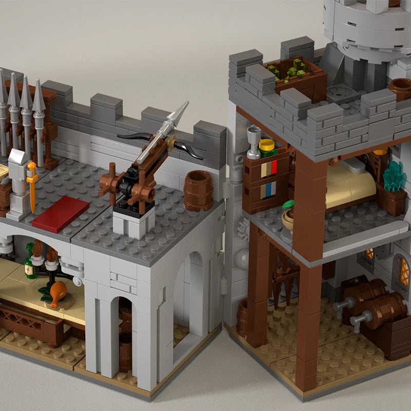Sword Of Holy Spirit Castle Building Blocks Set For Adults