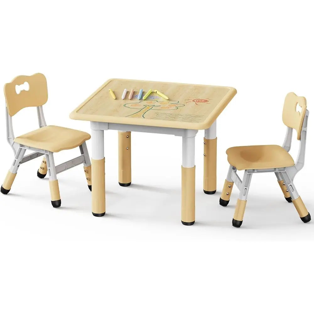 Kids Table And Chairs Grows with Your Child for Play time and Learning Time