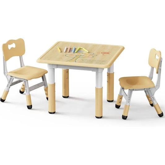 Kids Table And Chairs Grows with Your Child for Play time and Learning Time