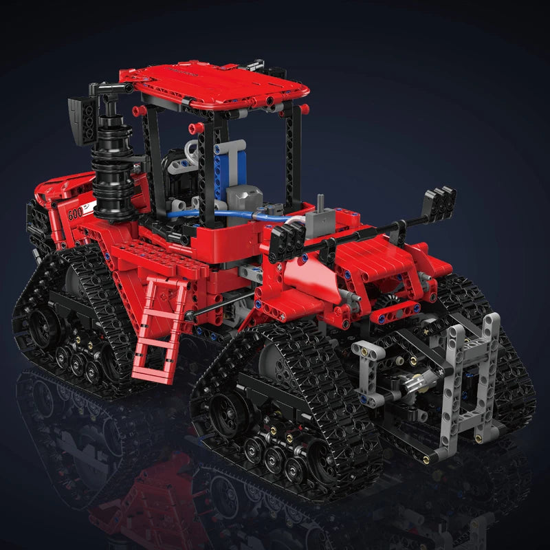 MOULD KING Pneumatic RC Crawler Tractor Building Block Set