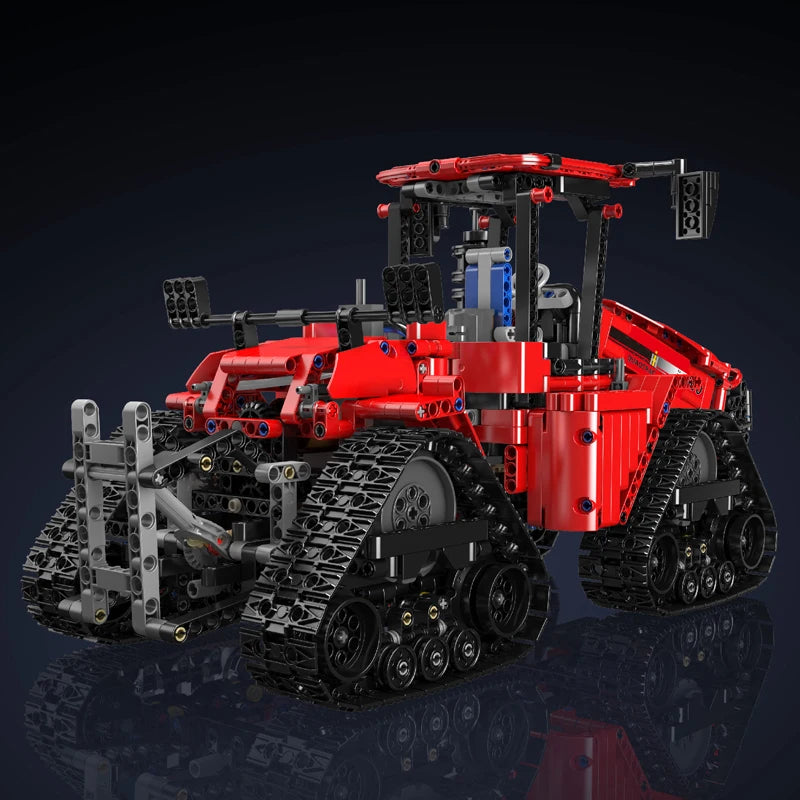 MOULD KING Pneumatic RC Crawler Tractor Building Block Set