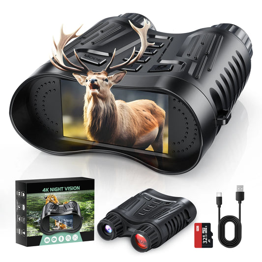 Night Vision Binoculars 8X Digital Zoom IR Illuminator with USB to save data to your Laptop