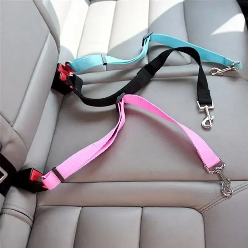 Dog Car Seat Belt Travel Safety Harness For Pets Vehicles