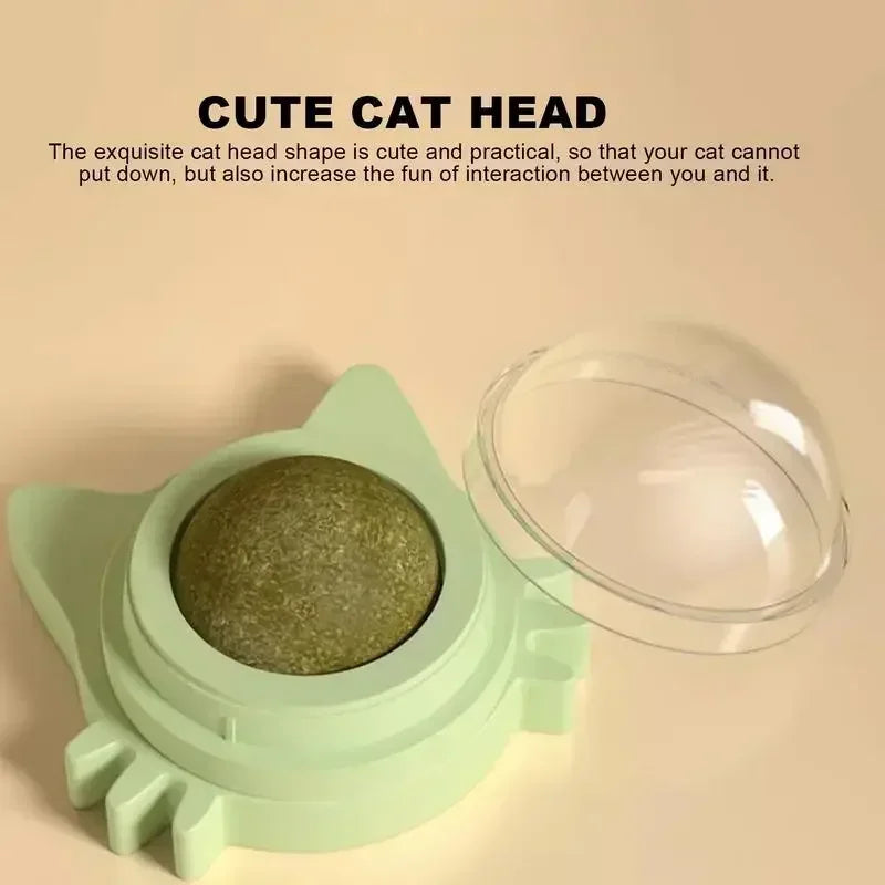 Catnip Balls For Cats Lickable Chew Toy And Teeth Cleaning Snack
