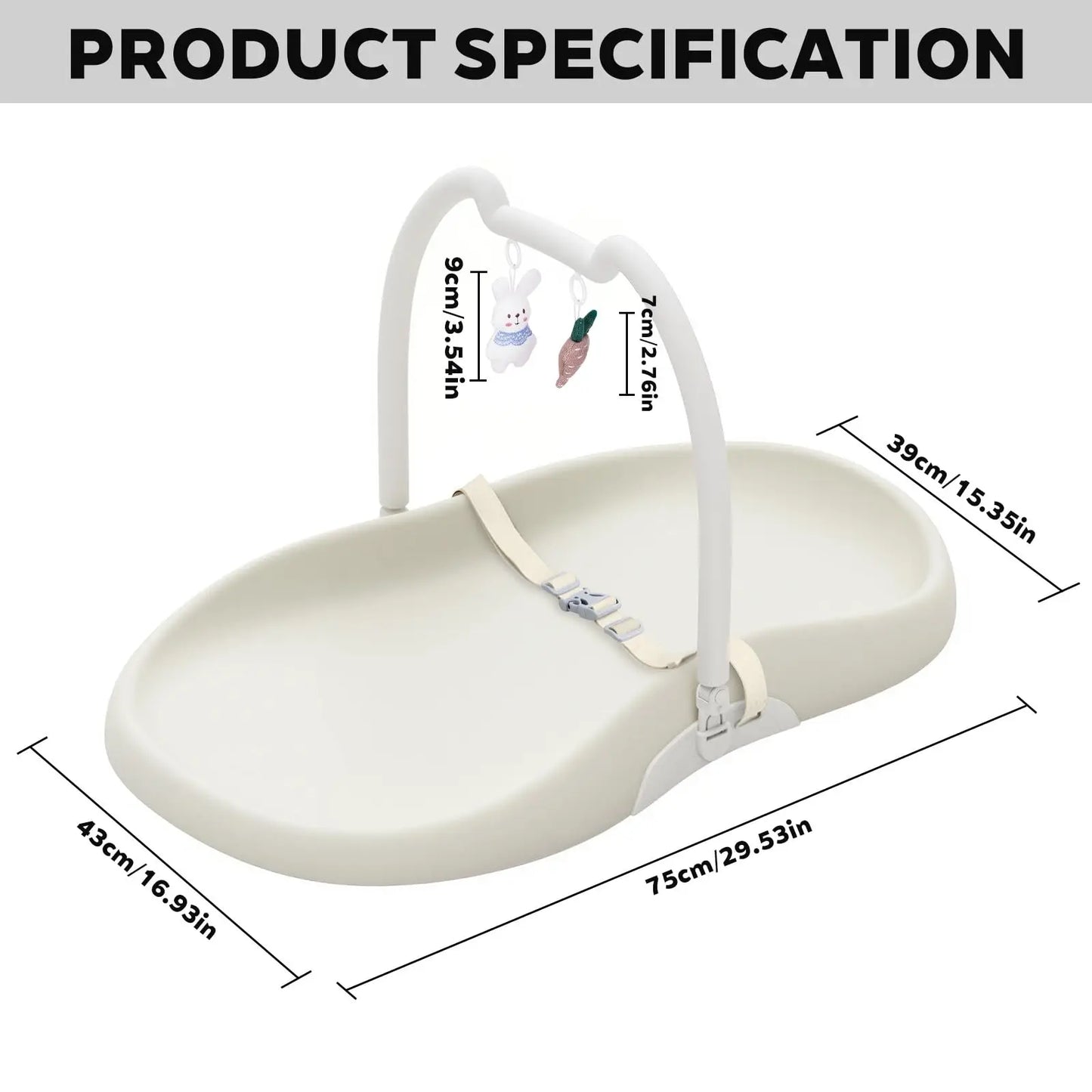 Multifunction Baby Care Station For Safe Changing And Travel