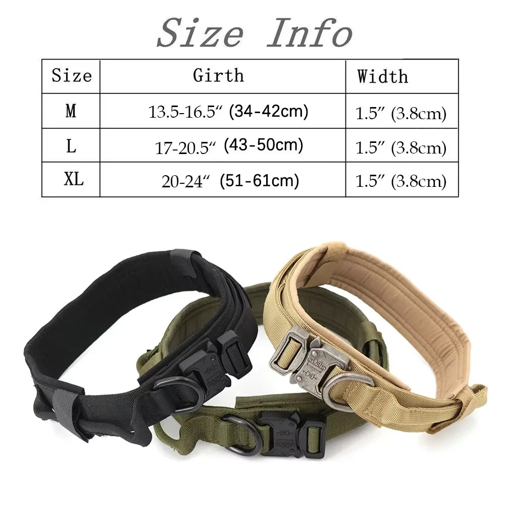 Nylon Dog Training Collar And Leash Set Adjustable For Dogs