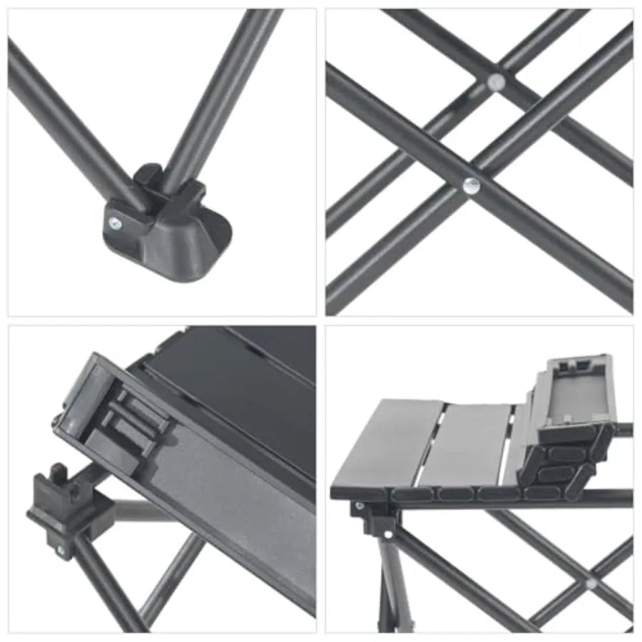 Camping Table 4-Person Lightweight Aluminum Portable Outdoor Table