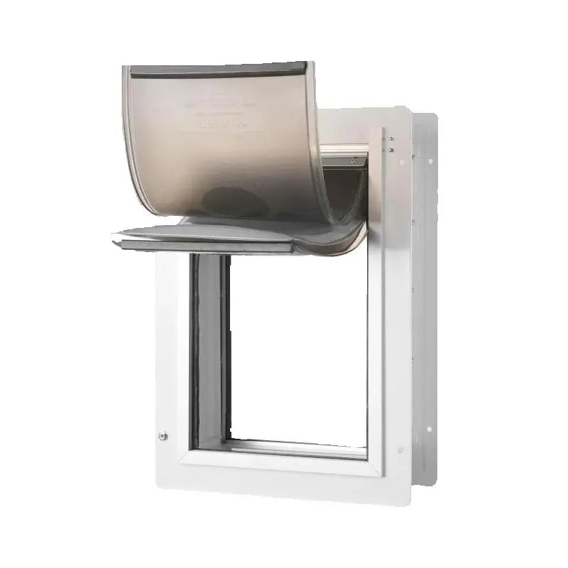 Pet Door With Metal Frame Lock Three Flap System Weatherproof