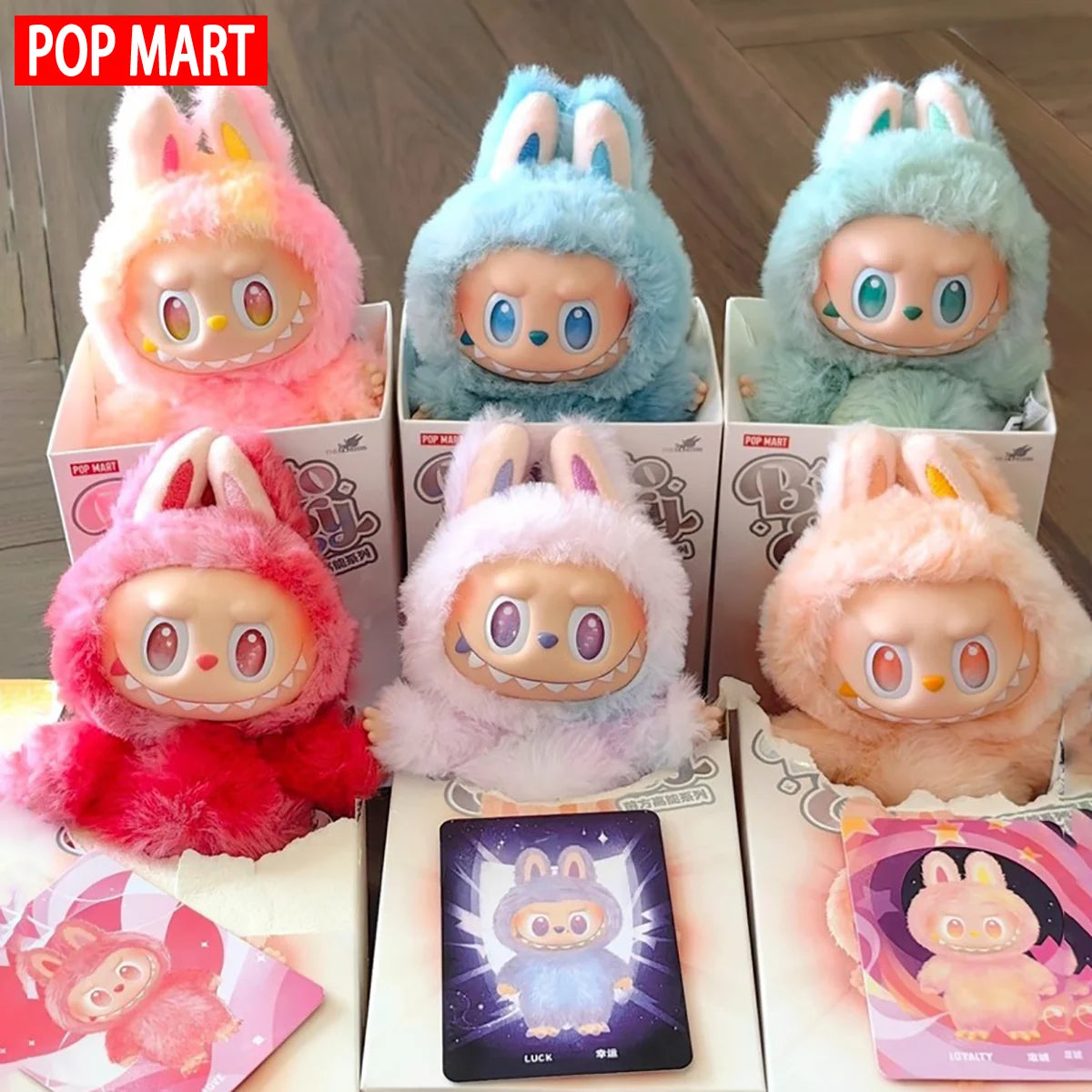 Labubu doll -100% Original, It's the perfect toy or gift for children, family and friends. Order 1 piece or set of 6.