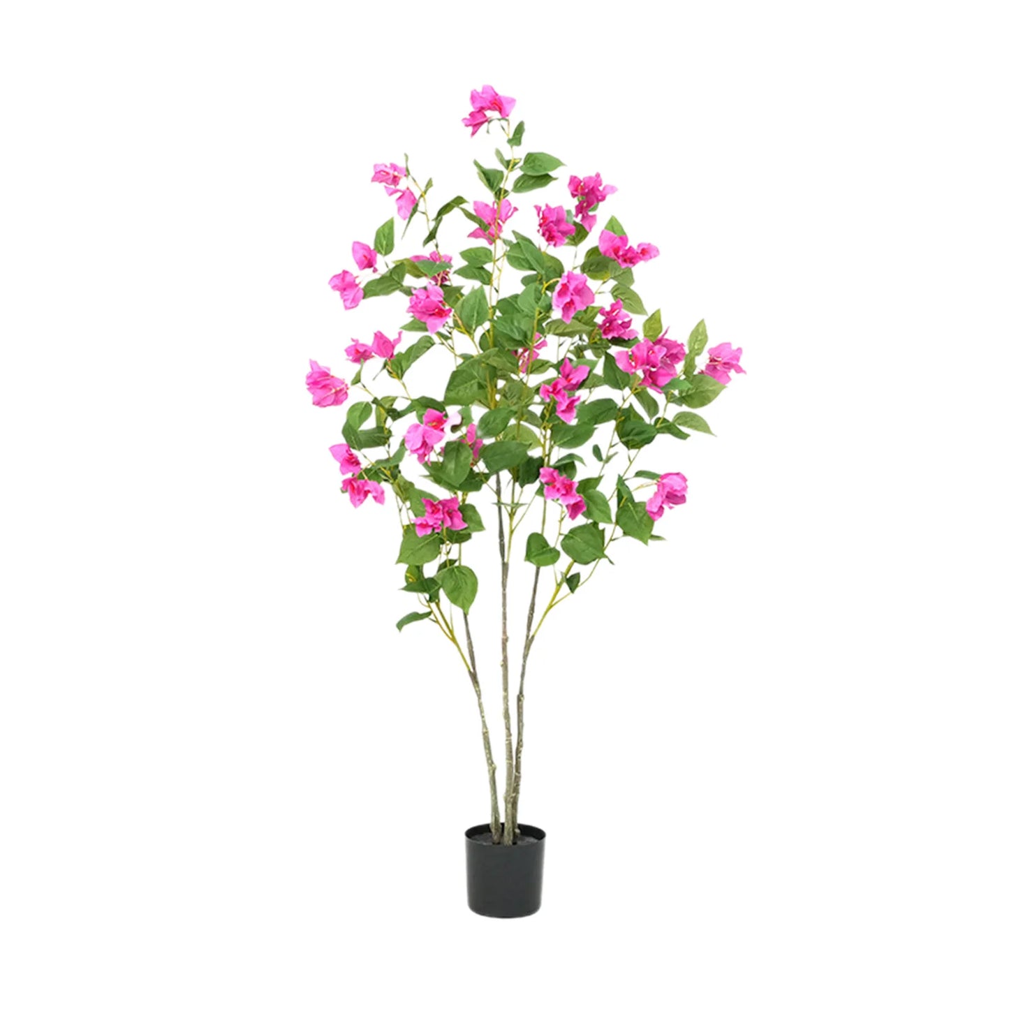 4FT Artificial Bougainvillea Flower Tree, Real Touch Silk Plant, Beautiful Tropical Decor for Home, Patio, Sunrooms, Parties, Weddings.
