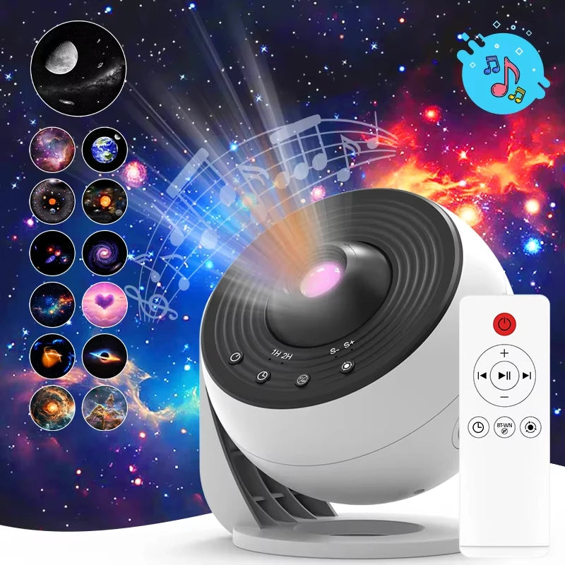 Galaxy Projector, Planetarium- Starry Sky Night Light for Kids Adults and Space Enthusiasts
