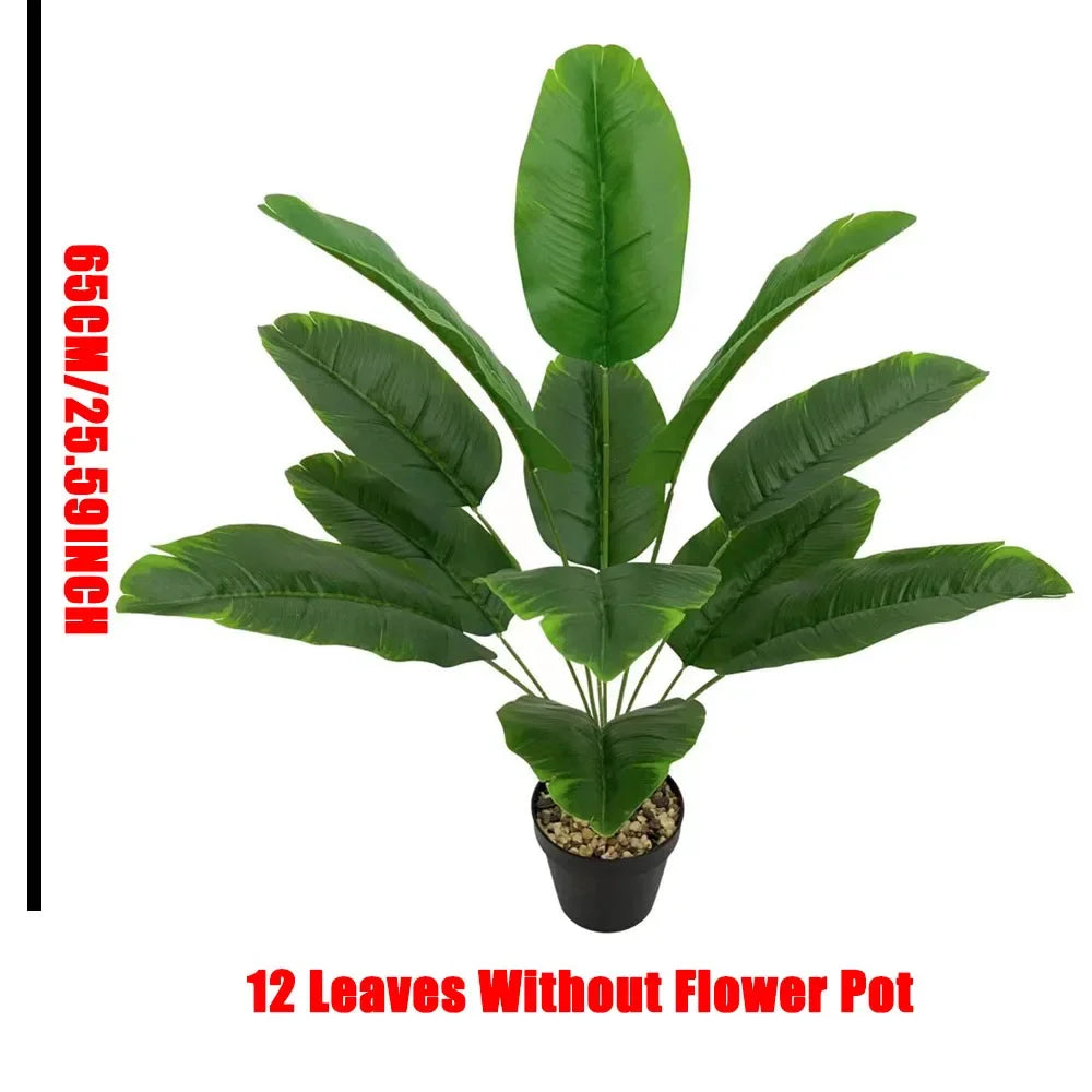 1pc 18 Leaves Artificial Tropical Banana Plant,  for adding a bit of Nature to Home and Patios.