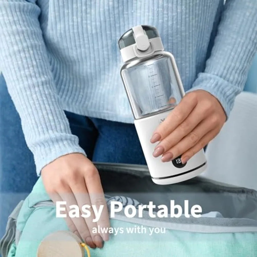 Portable Water Warmer for Travel, Instant Breastmilk, Baby Formula, Water, Portable Bottle Warmer, 10., Ounces with Adjustable