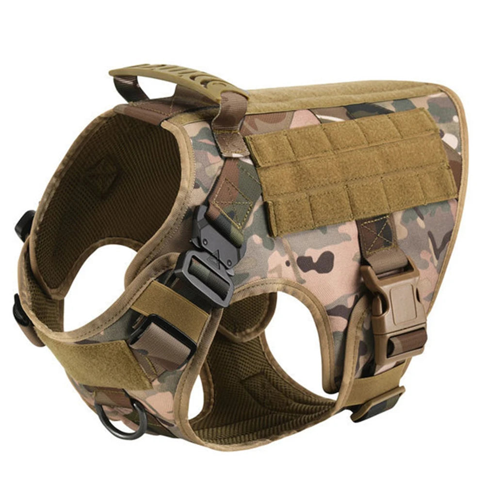 Large Dog Harness, Collar And Leash Set for Training, Walking and Carrying Gear. For Medium to Large Dogs