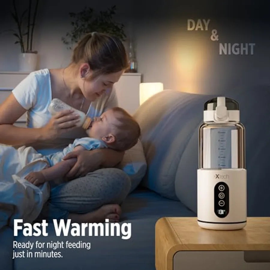 Portable Water Warmer for Travel, Instant Breastmilk, Baby Formula, Water, Portable Bottle Warmer, 10., Ounces with Adjustable