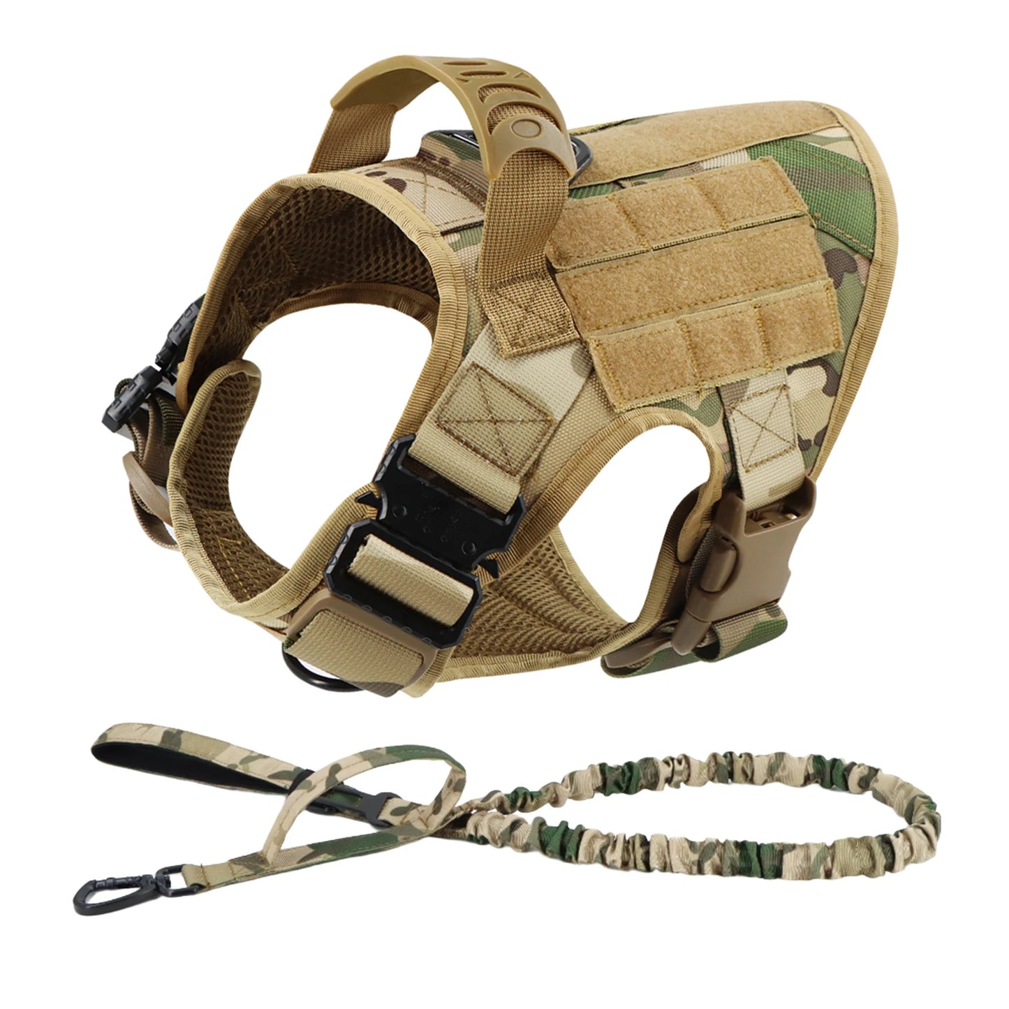 Large Dog Harness, Collar And Leash Set for Training, Walking and Carrying Gear. For Medium to Large Dogs