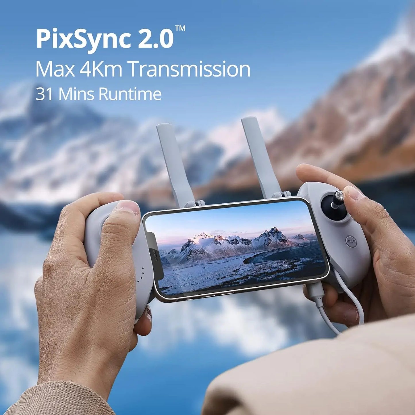 Drones Under 249g, GPS Auto Return, Single Axis Gimbal EIS Professional Drone, robotics/STEM/aeronautics learning.