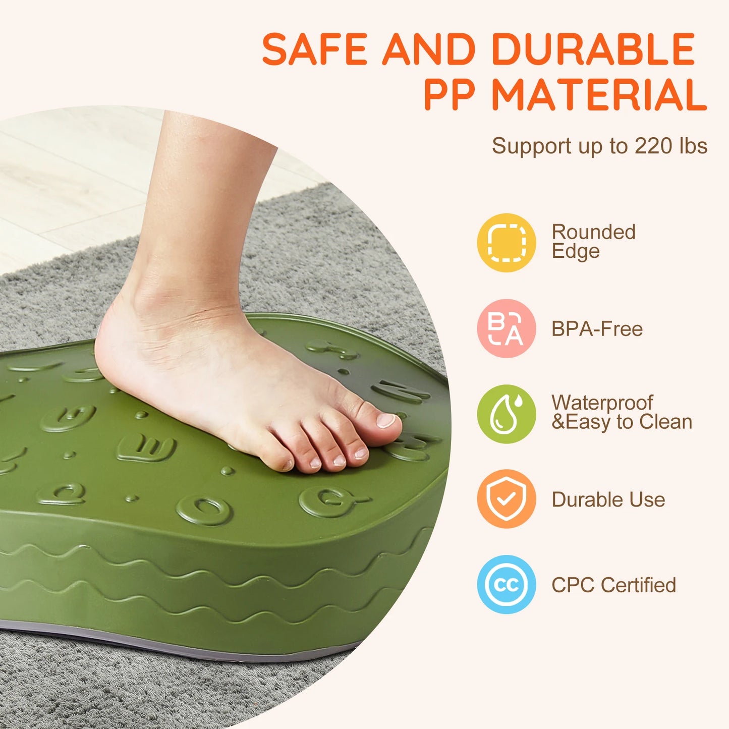 Stepping Stones Indoor Outdoor Play System For Developing Movement and Balance