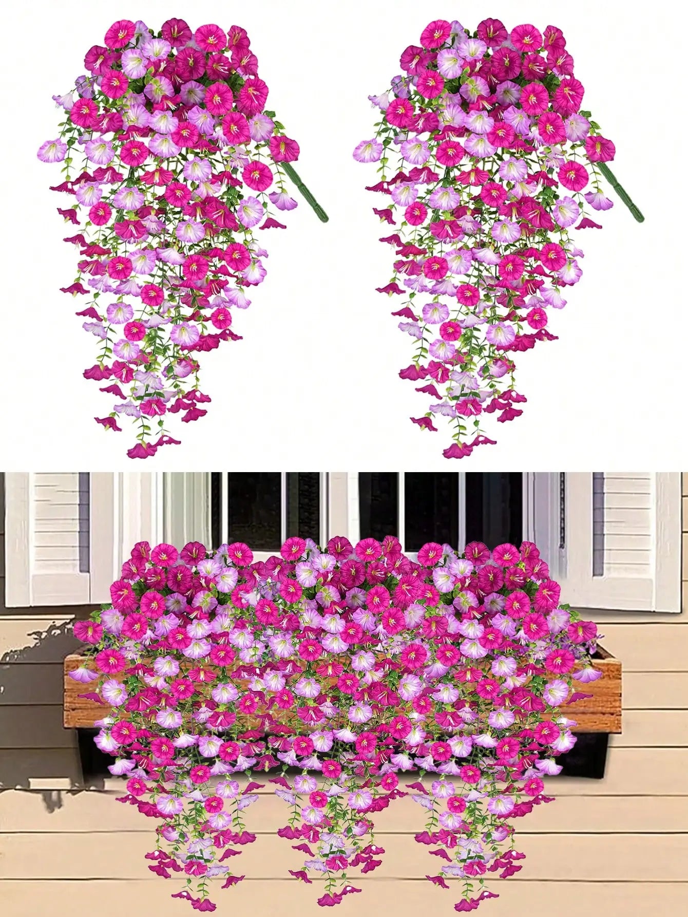 1/2/4pcs Artificial Eucalyptus Silk Flower Vine, UV-Resistant Greenery For Outdoor Hanging, Suitable For Anniversary, Graduation, Wedding, Party, Home, Office, Porch, Garden, Wall Decor for Spring & Summer