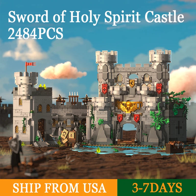 Sword Of Holy Spirit Castle Building Blocks Set For Adults