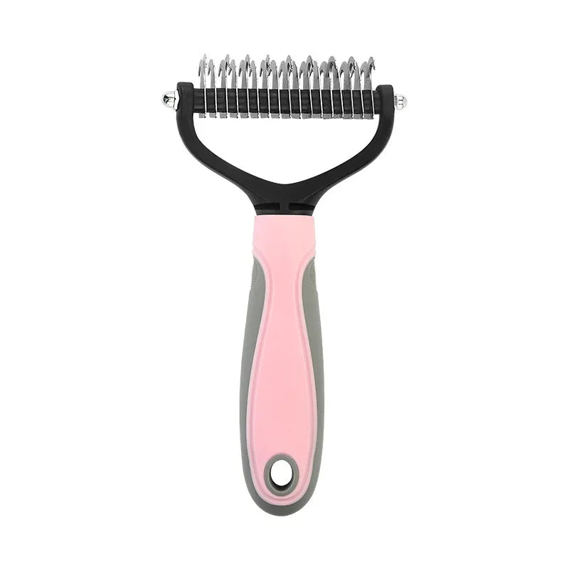 Double Sided Pet Grooming Brush For Dogs And Cats Pro