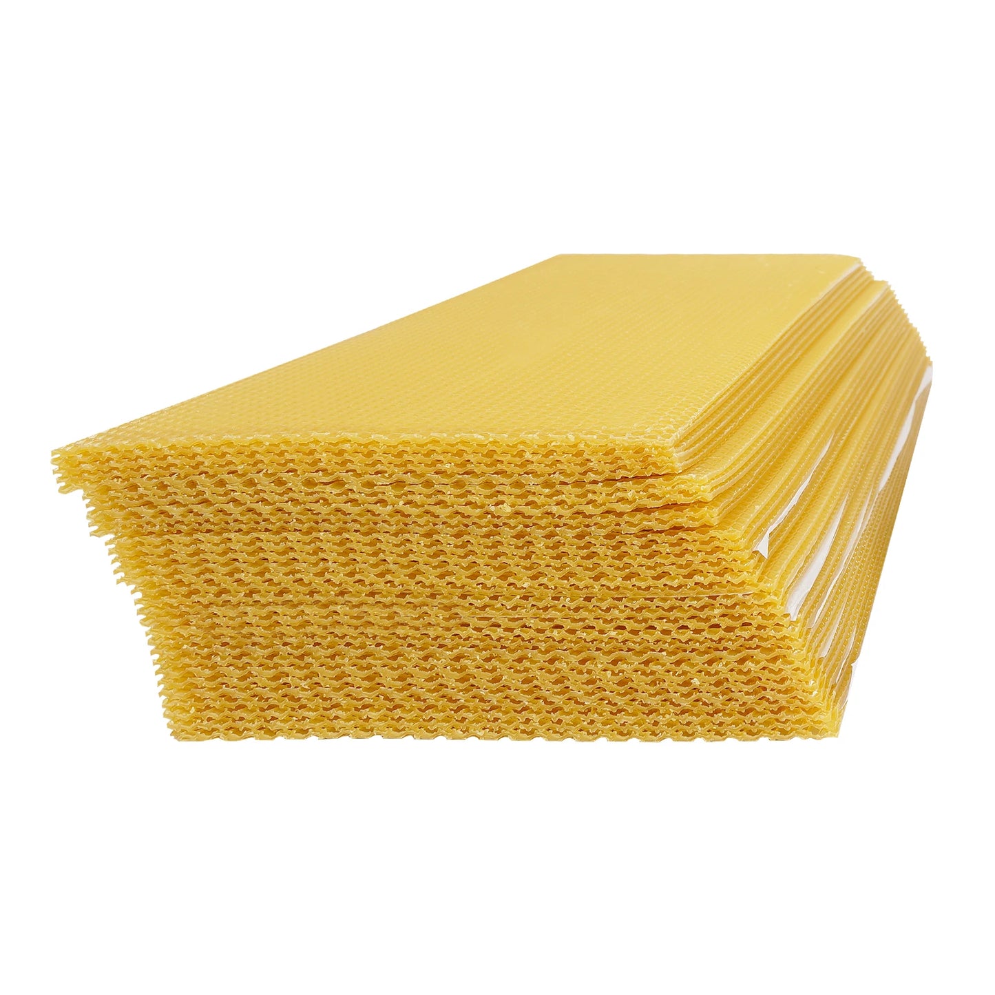 Natural Beeswax Hive Foundations 30 Pack For Beekeeping Starter Kit