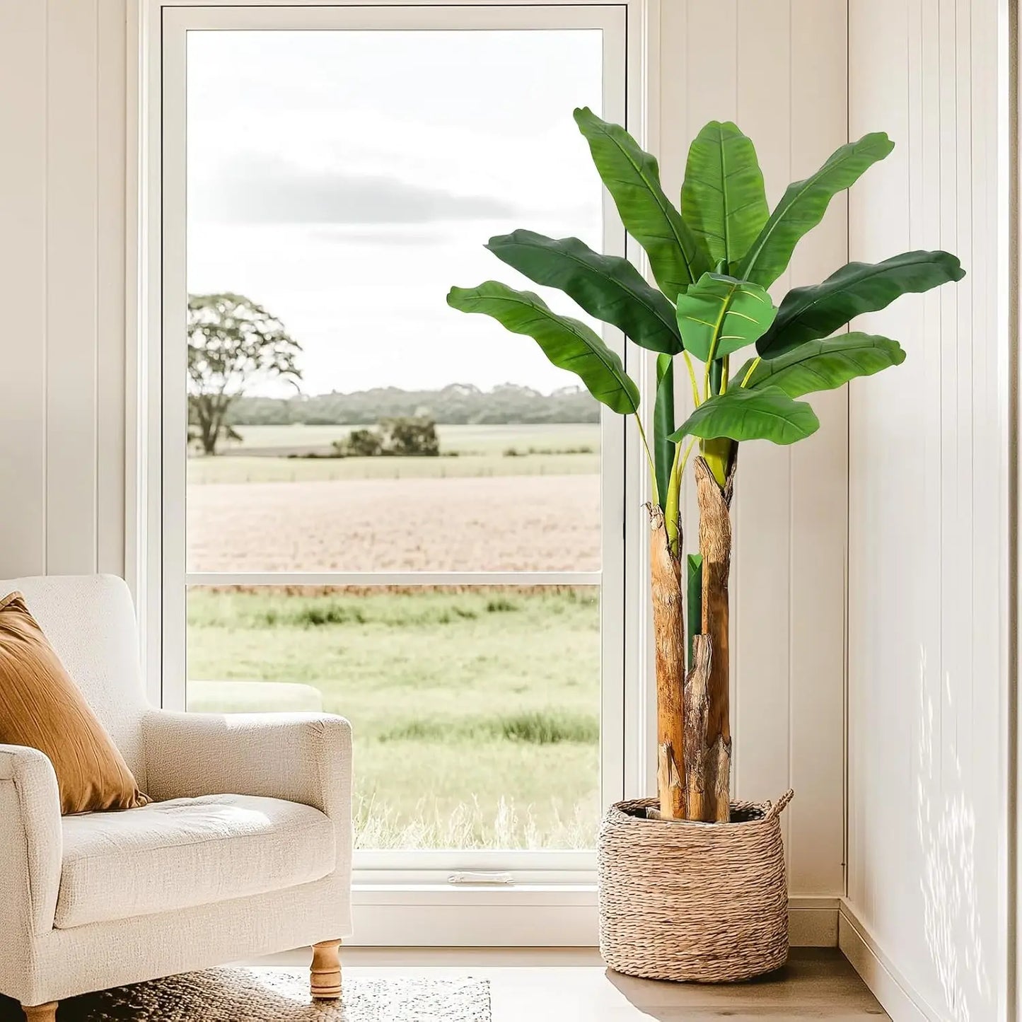 Large Banana Tree - Artificial Plant For Adding Green Spaces to Home and Office Decor