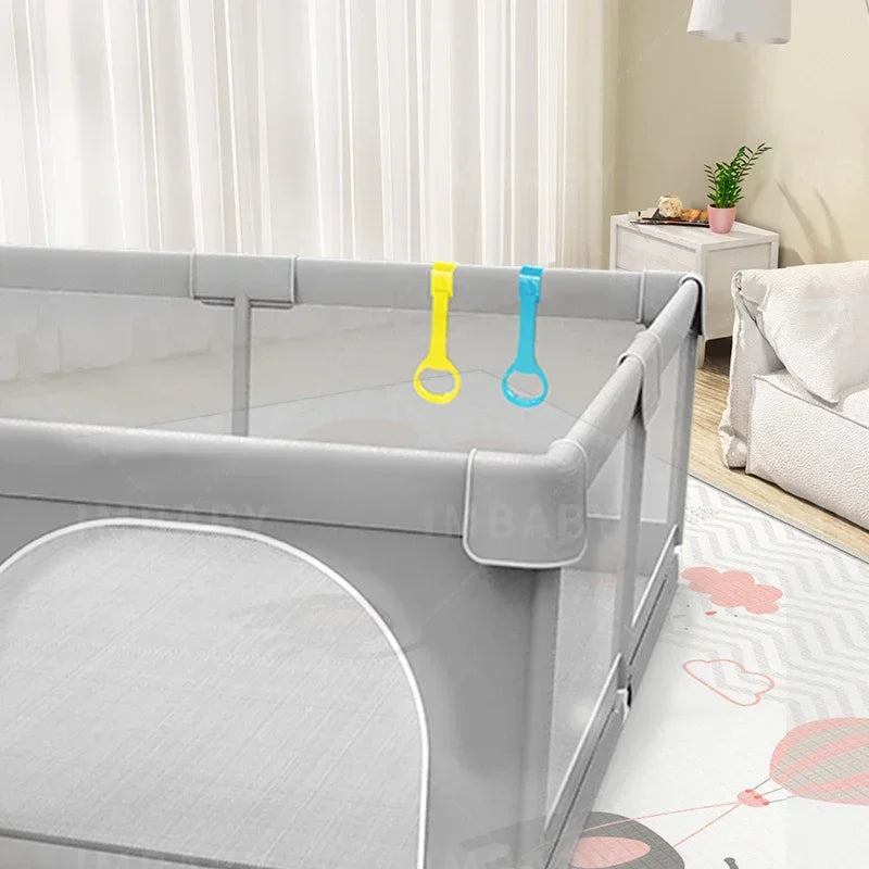 IMBABY Baby Playpen Safe Activity Playground Supports Motor Development