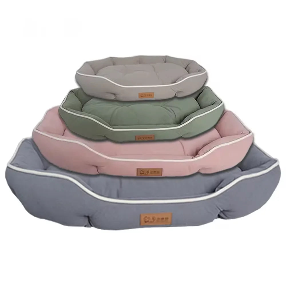 Corduroy Pet Sofa Bed For Dogs And Cats Winter Warm