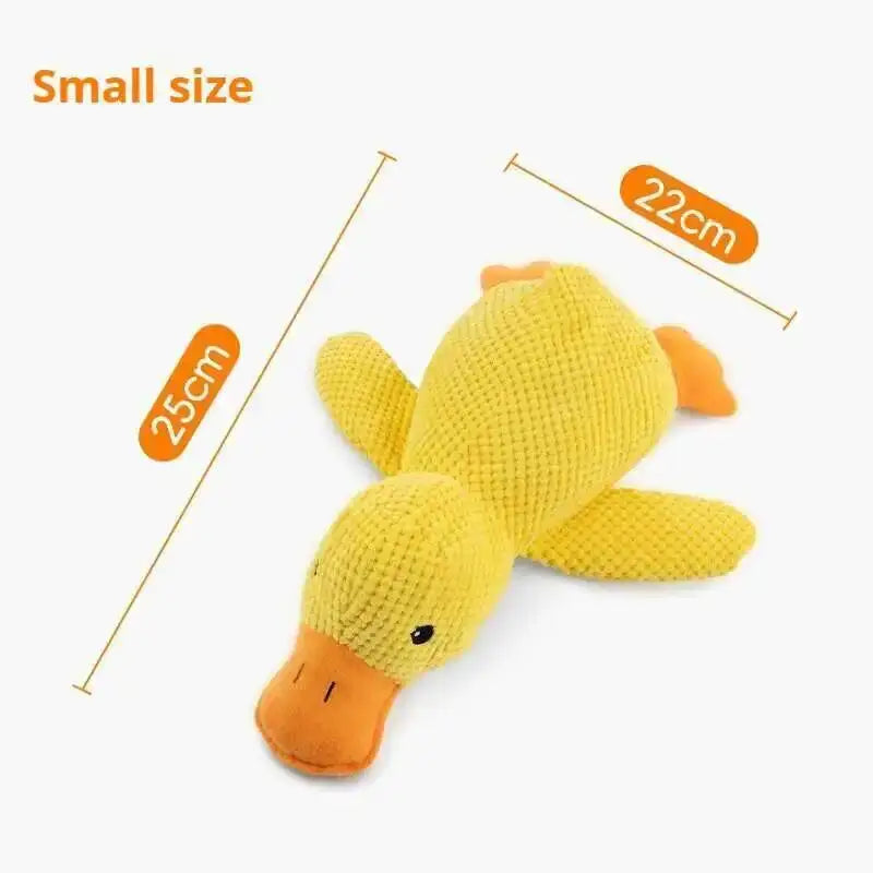 Squeaky Plush Duck Toy for Dogs and Cats Chew Toy for Pets