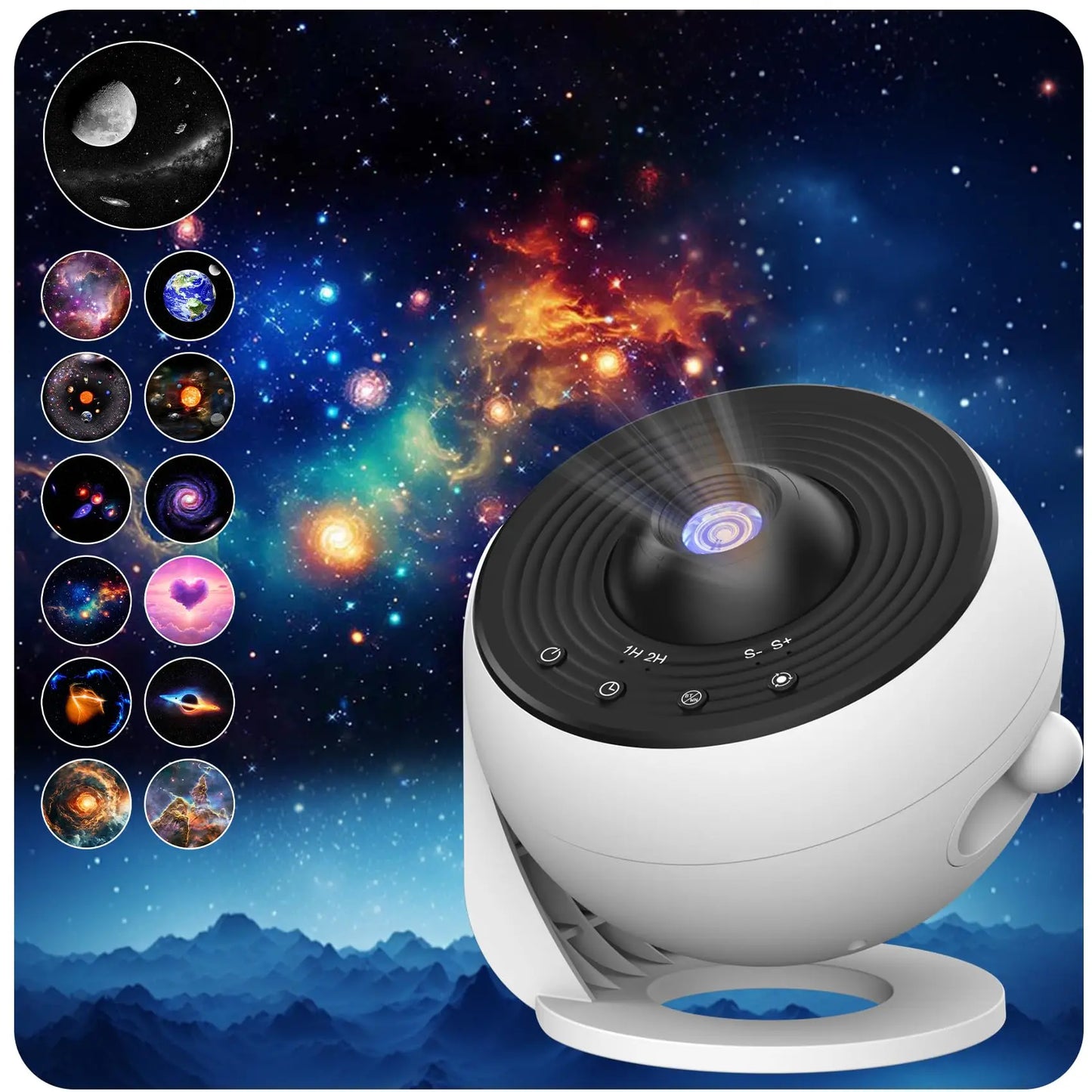 Galaxy Projector, Planetarium- Starry Sky Night Light for Kids Adults and Space Enthusiasts