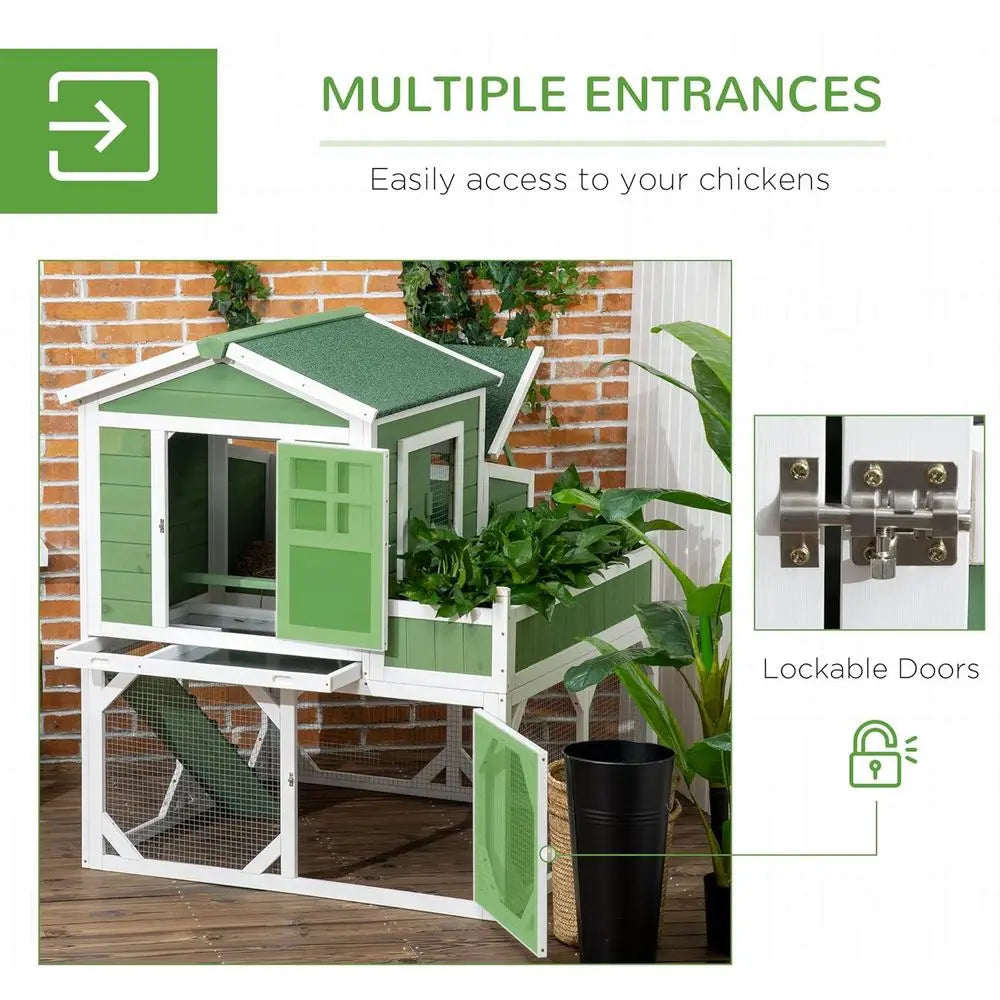 Durable Waterproof Chicken Coop For Outdoor Hen Protection