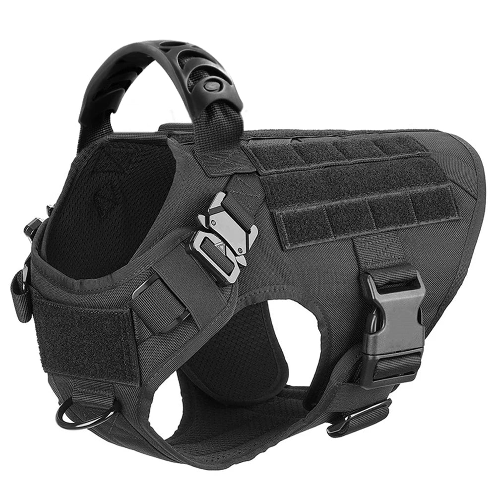 Large Dog Harness, Collar And Leash Set for Training, Walking and Carrying Gear. For Medium to Large Dogs